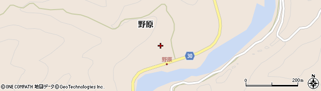岡山県真庭市野原784周辺の地図