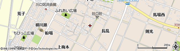 愛知県豊田市畝部東町中切203周辺の地図