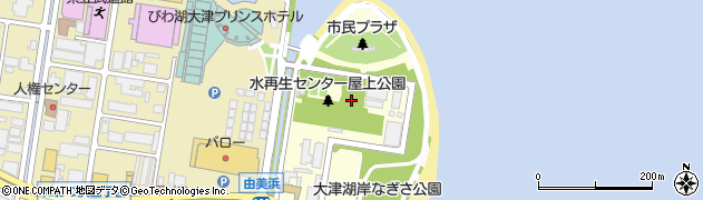 滋賀県大津市由美浜周辺の地図