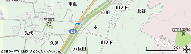 京都府亀岡市曽我部町重利向田40周辺の地図
