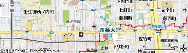 ヴィラージュ京都周辺の地図