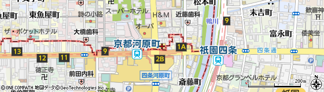 京都府京都市中京区米屋町392周辺の地図