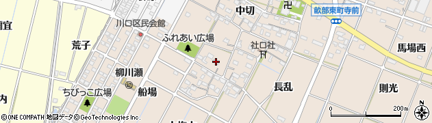 愛知県豊田市畝部東町中切79周辺の地図