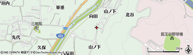 京都府亀岡市曽我部町重利向田30周辺の地図