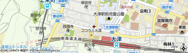 アパマンショップ　大津店周辺の地図