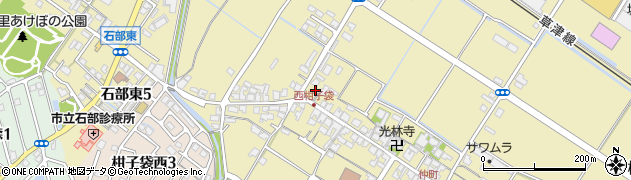 滋賀県湖南市柑子袋769周辺の地図