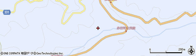 愛知県岡崎市小久田町（竃）周辺の地図