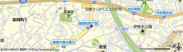 荻須歯科医院周辺の地図
