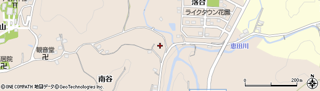 愛知県岡崎市真福寺町南谷202周辺の地図