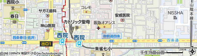エヌ・ティ・ティ・インフラネット株式会社京都支店　エンジニアリング担当周辺の地図