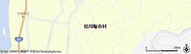 島根県江津市松川町市村周辺の地図