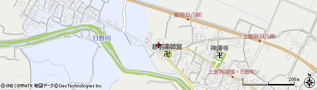 滋賀県蒲生郡日野町音羽390周辺の地図