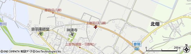 滋賀県蒲生郡日野町音羽475周辺の地図