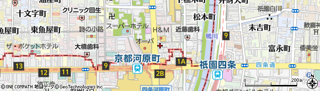 京都府京都市中京区米屋町382周辺の地図