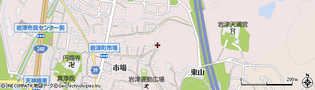 愛知県岡崎市岩津町東山14周辺の地図
