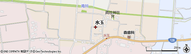 千葉県館山市水玉周辺の地図