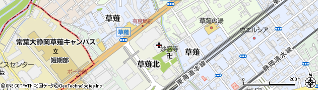 静岡銀行　通帳・カードの紛失、盗難、偽造に関するお問合せ先・自動機サービスセンター一般電話周辺の地図