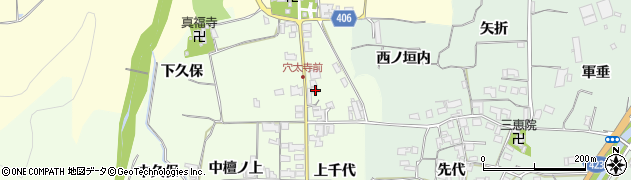 京都府亀岡市曽我部町西条下千代17周辺の地図