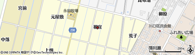 愛知県豊田市桝塚東町（禰宜）周辺の地図