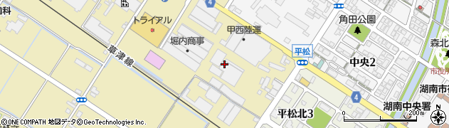 甲西陸運株式会社　中央物流センター周辺の地図