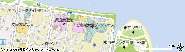 スウェーデンハウス株式会社　関西支店大津展示場周辺の地図