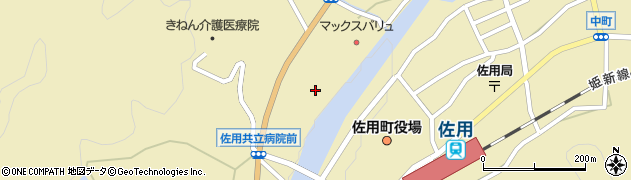 ダイソーイオン佐用ＳＣ店周辺の地図
