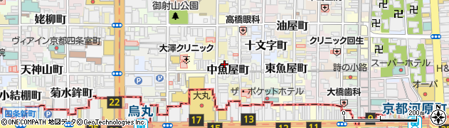 田邊屋周辺の地図