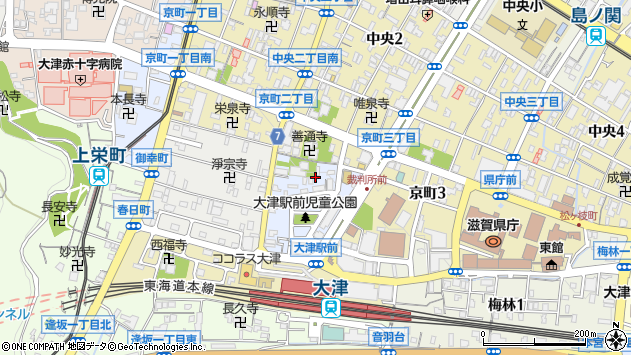 〒520-0056 滋賀県大津市末広町の地図