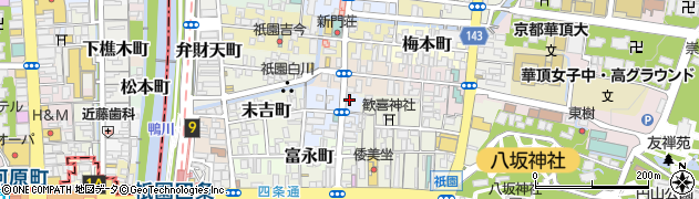 竹会館周辺の地図