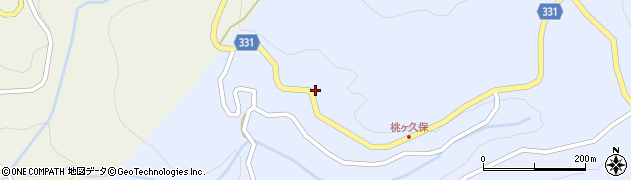 愛知県岡崎市小久田町屋下周辺の地図