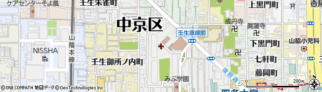 朱一保育園周辺の地図