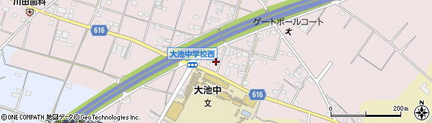 三重県四日市市下海老町4258周辺の地図