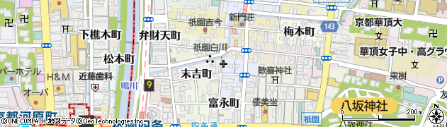 京都府京都市東山区清本町372周辺の地図