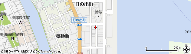 株式会社天野回漕店　現業管理部日の出センター周辺の地図