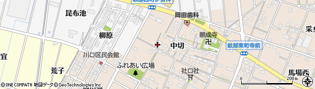 愛知県豊田市畝部東町中切60周辺の地図