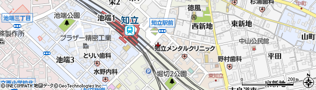 スギ薬局　知立駅前店周辺の地図