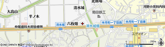 ＪＡあいち知多吉田周辺の地図