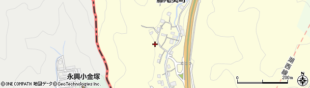 滋賀県大津市藤尾奥町周辺の地図