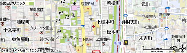 ザ・ゲートホテル京都高瀬川ｂｙ　ＨＵＬＩＣ周辺の地図