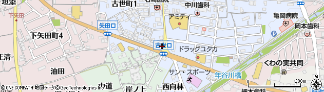 無双心 亀岡店周辺の地図