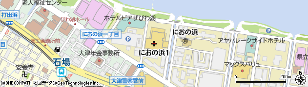 綾羽株式会社　大津本社事務所経理部周辺の地図