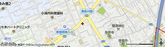 吉野家 静岡瀬名川店周辺の地図
