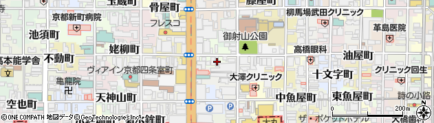 京都府京都市中京区一蓮社町303周辺の地図