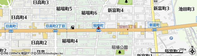 稲場町周辺の地図