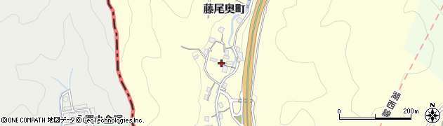滋賀県大津市藤尾奥町4周辺の地図