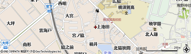 愛知県東海市高横須賀町（楠井）周辺の地図