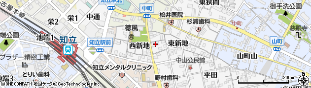 碧海信用金庫知立支店周辺の地図