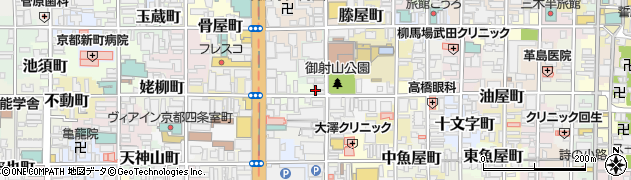 京都府京都市中京区一蓮社町312周辺の地図