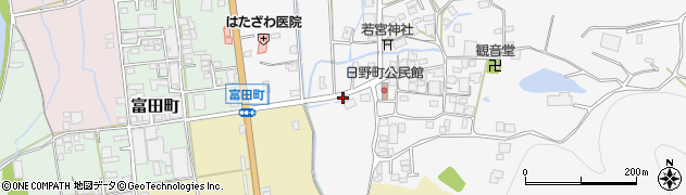 日野南簡易郵便局周辺の地図