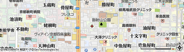 京都府京都市中京区一蓮社町306周辺の地図